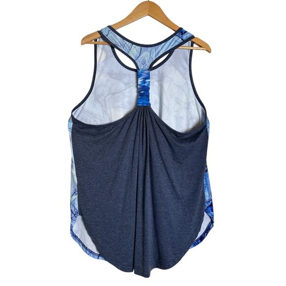 LoveU.Dear Women's Twisted Racerback Scoop Fitness Tank Top Size XL Multi NWOT - Picture 3 of 6